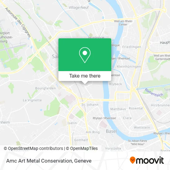 Amc Art Metal Conservation map