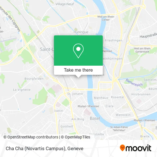 Cha Cha (Novartis Campus) map