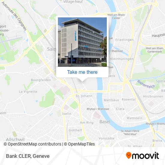 Bank CLER map