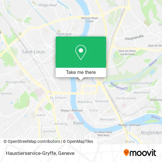 Haustierservice-Gryffe map