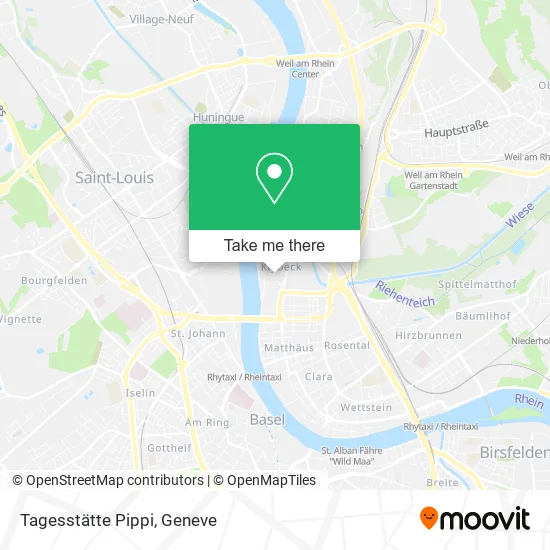 Tagesstätte Pippi map