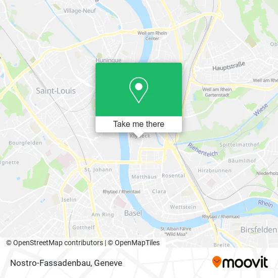 Nostro-Fassadenbau map