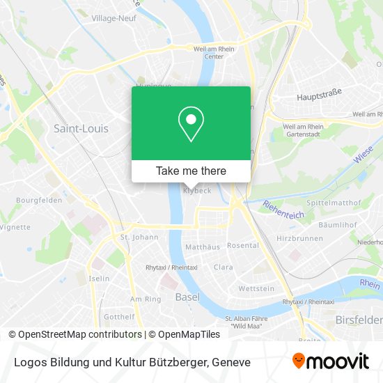 Logos Bildung und Kultur Bützberger map