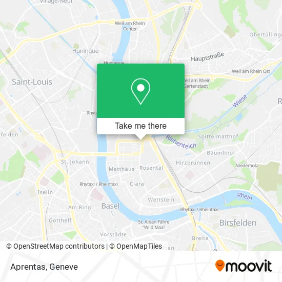Aprentas map