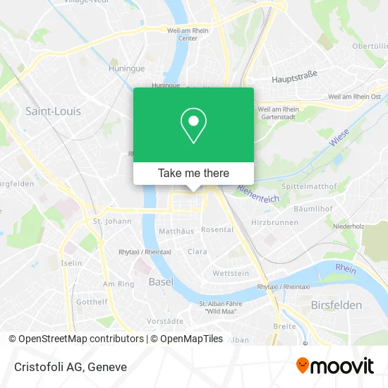 Cristofoli AG map