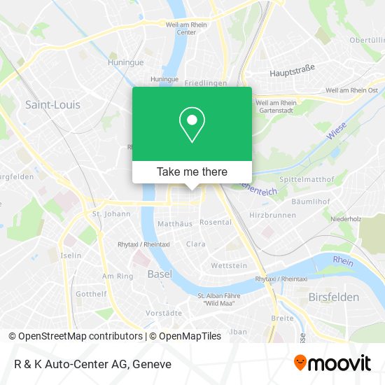 R & K Auto-Center AG map