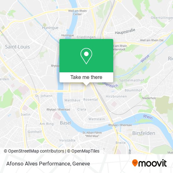 Afonso Alves Performance map