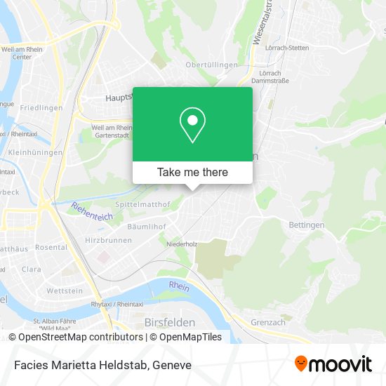 Facies Marietta Heldstab map