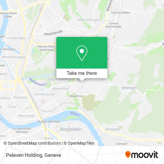 Peleven Holding map