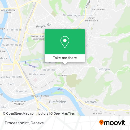 Processpoint map