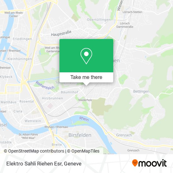 Elektro Sahli Riehen Esr map