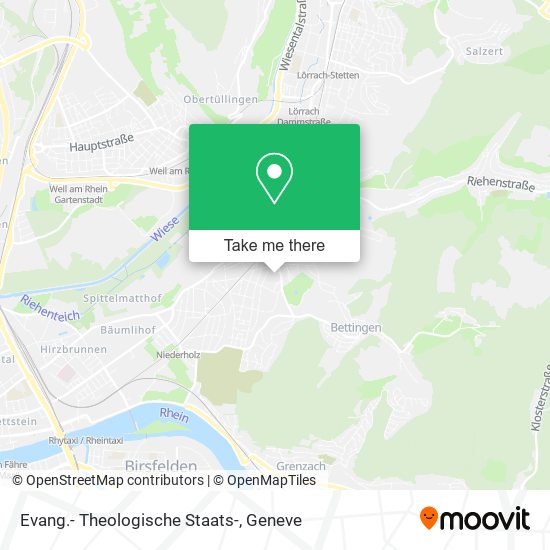 Evang.- Theologische Staats- map
