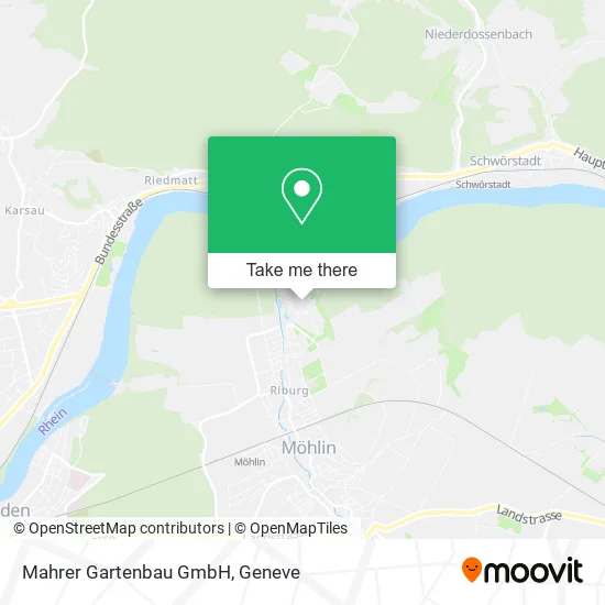 Mahrer Gartenbau GmbH map