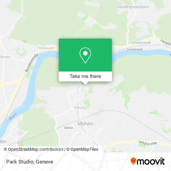 Park Studio map