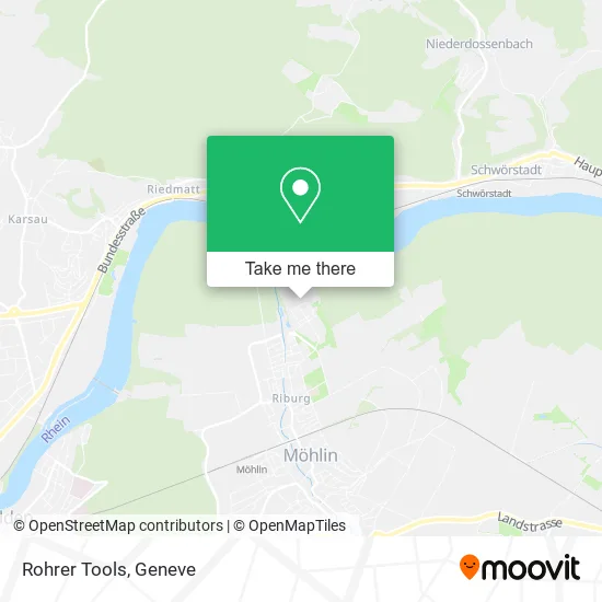 Rohrer Tools map