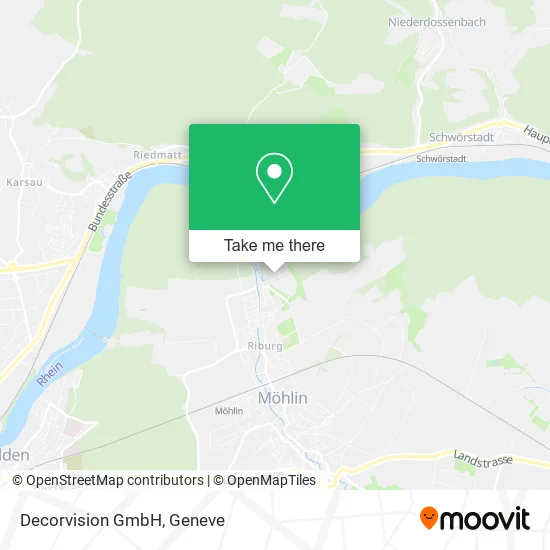 Decorvision GmbH map