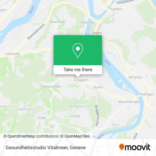 Gesundheitsstudio Vitalmeer map