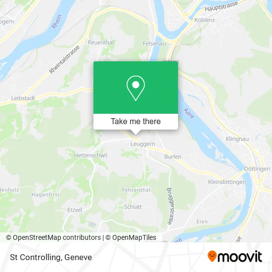 St Controlling map