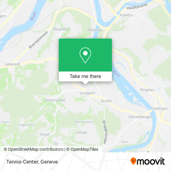 Tennis-Center map