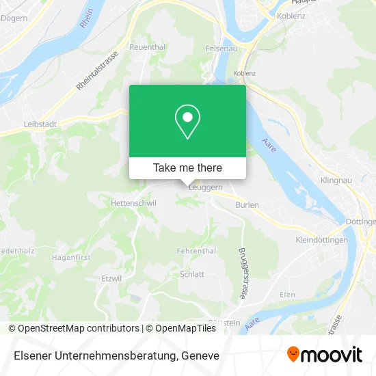 Elsener Unternehmensberatung map