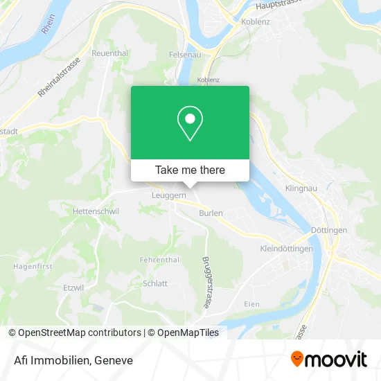 Afi Immobilien map