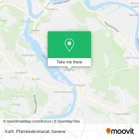 Kath. Pfarreisekretariat map