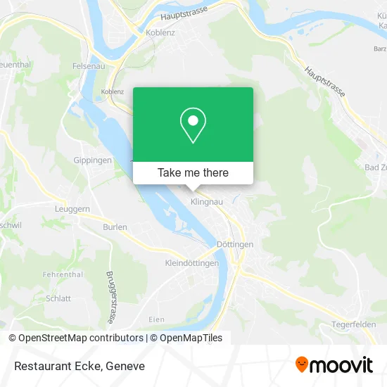Restaurant Ecke map