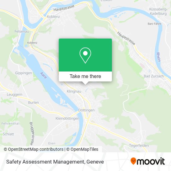 Safety Assessment Management map