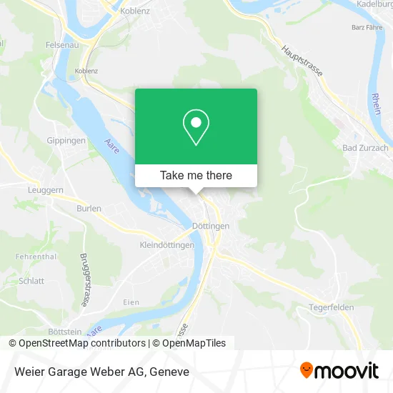 Weier Garage Weber AG map