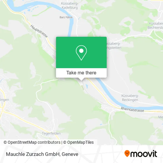 Mauchle Zurzach GmbH map