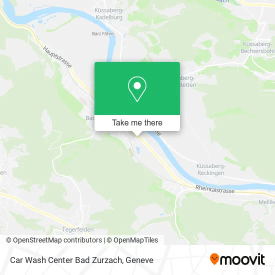 Car Wash Center Bad Zurzach map