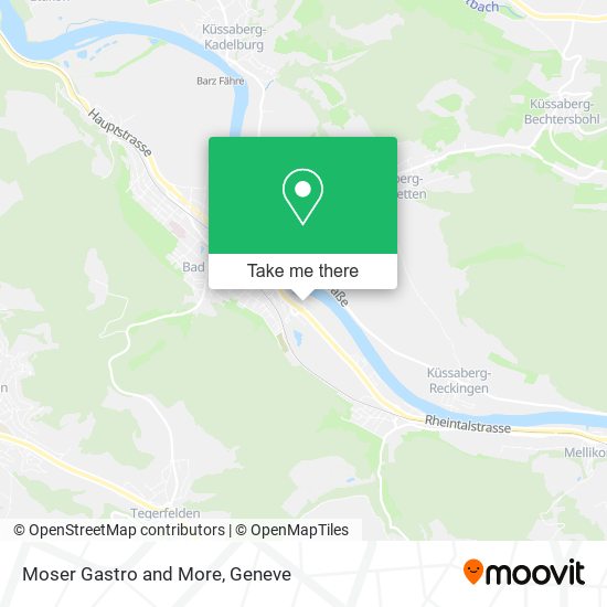 Moser Gastro and More map