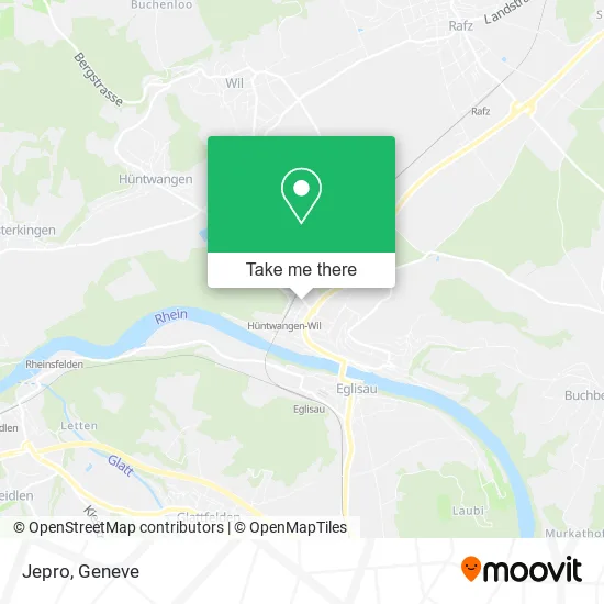 Jepro map