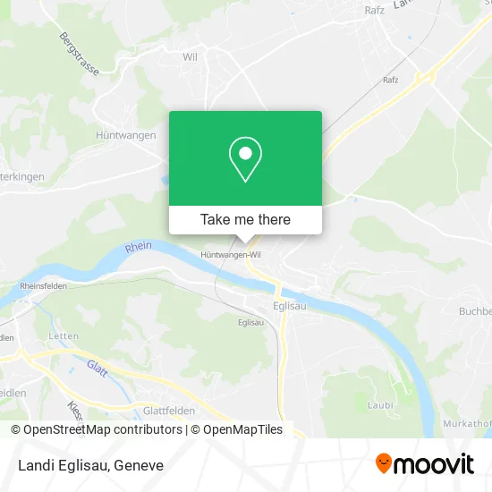 Landi Eglisau map