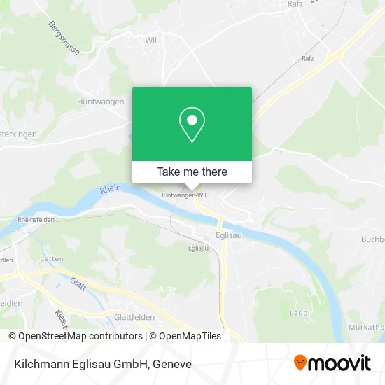 Kilchmann Eglisau GmbH map