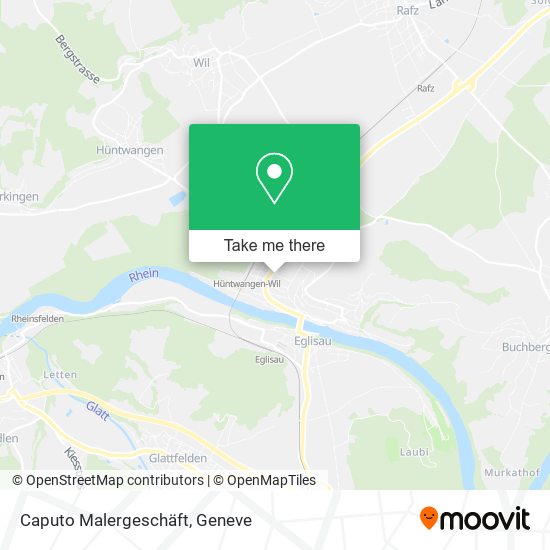 Caputo Malergeschäft map
