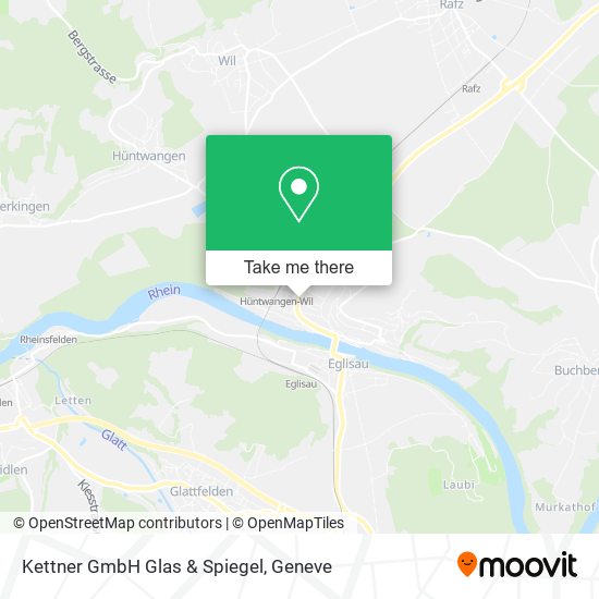 Kettner GmbH Glas & Spiegel map