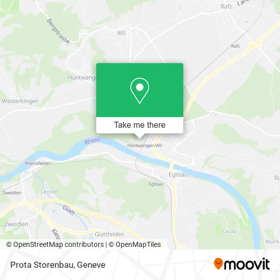 Prota Storenbau map