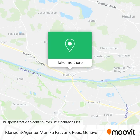 Klarsicht-Agentur Monika Kravarik Rees map