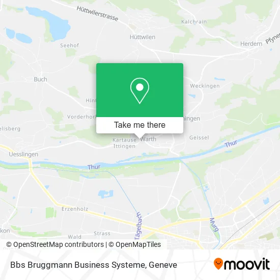 Bbs Bruggmann Business Systeme map