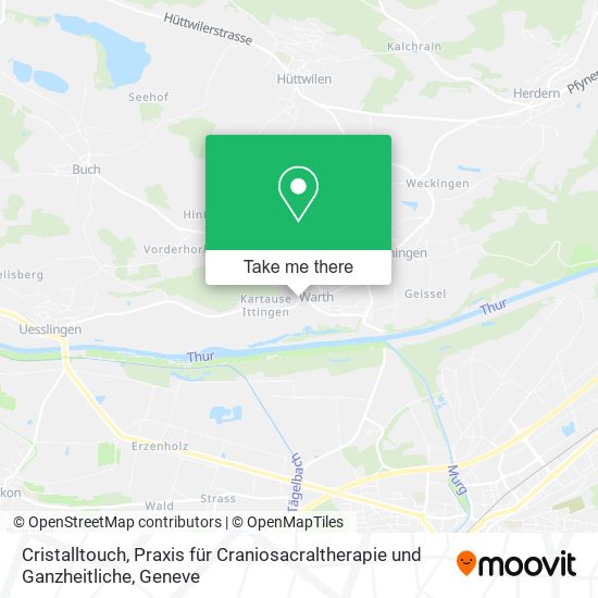 Cristalltouch, Praxis für Craniosacraltherapie und Ganzheitliche map