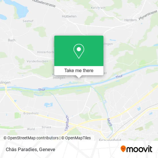 Chäs Paradies map