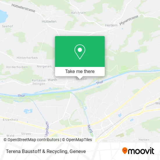 Terena Baustoff & Recycling map