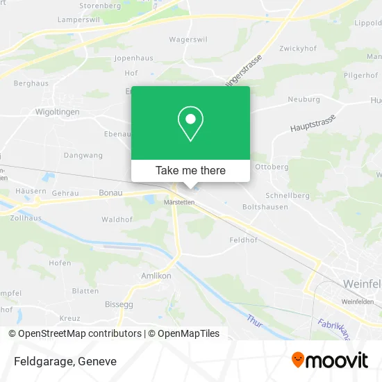 Feldgarage map