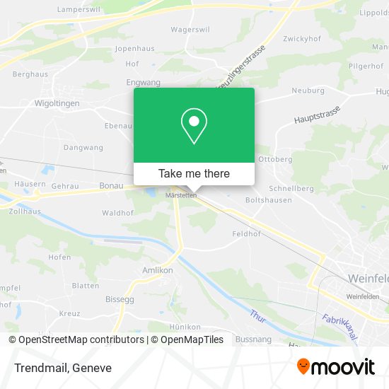 Trendmail map