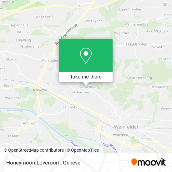 Honeymoon-Loveroom map
