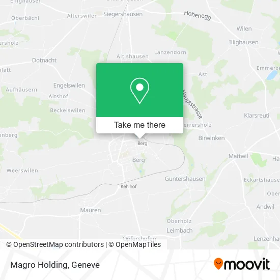 Magro Holding map