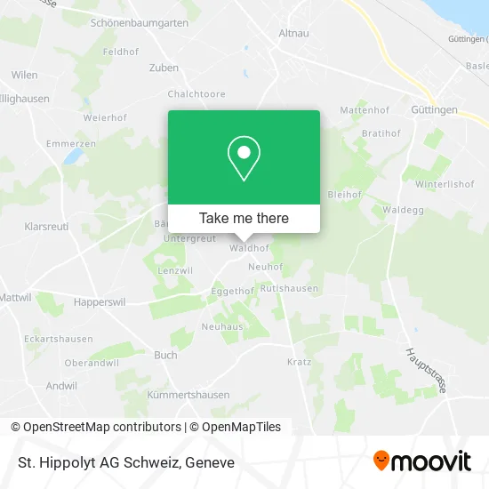 St. Hippolyt AG Schweiz plan