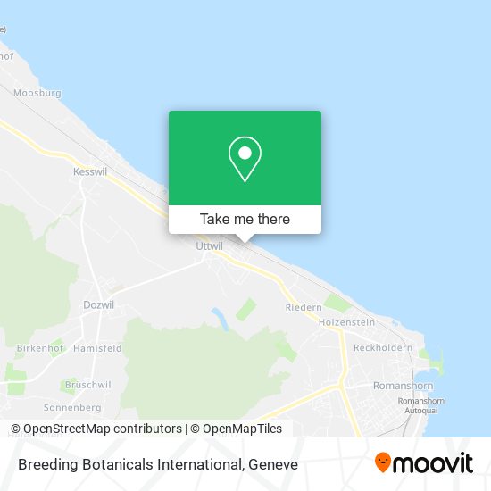 Breeding Botanicals International map