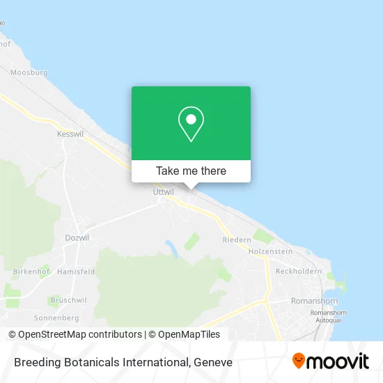Breeding Botanicals International map